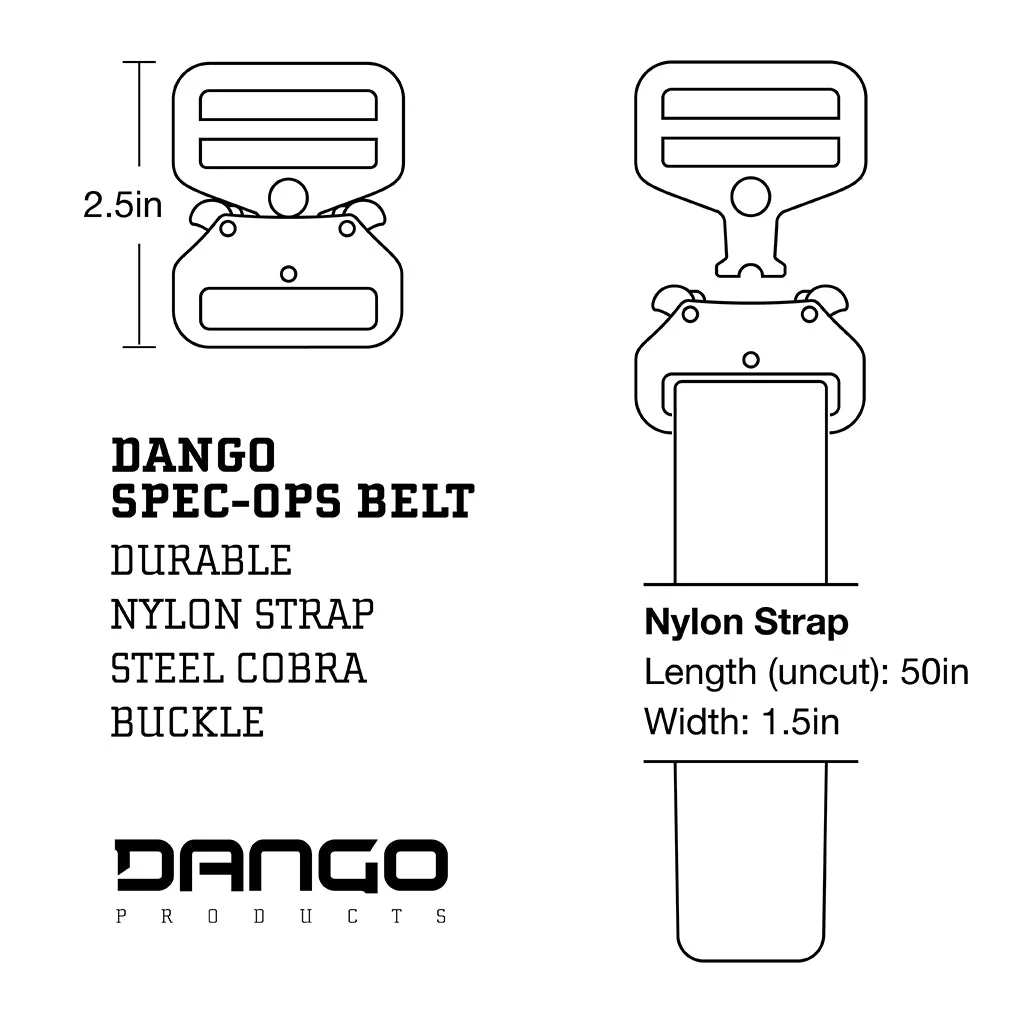 DANGO SPEC-OPS BELT BUNDLE - ALL 3 COLORS - Image 11